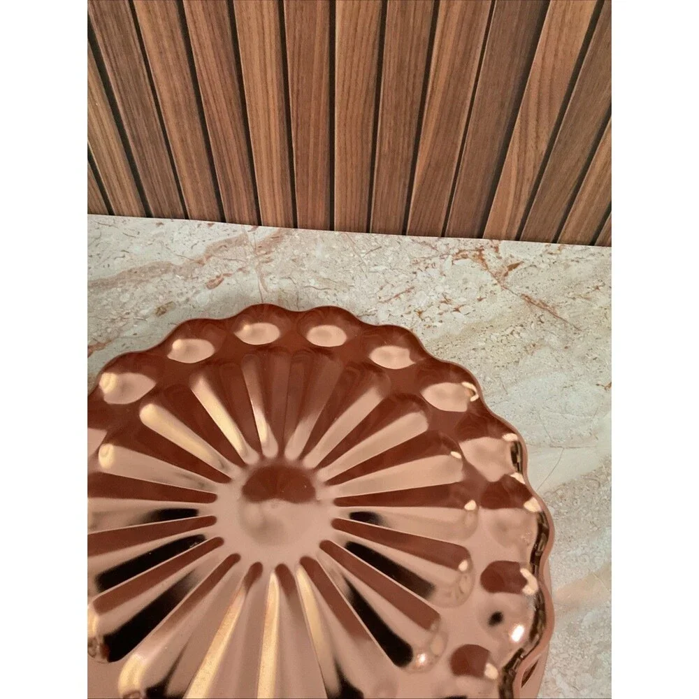 vintage copper  mold  Wall Decor 11.25” Diameter 2.75”